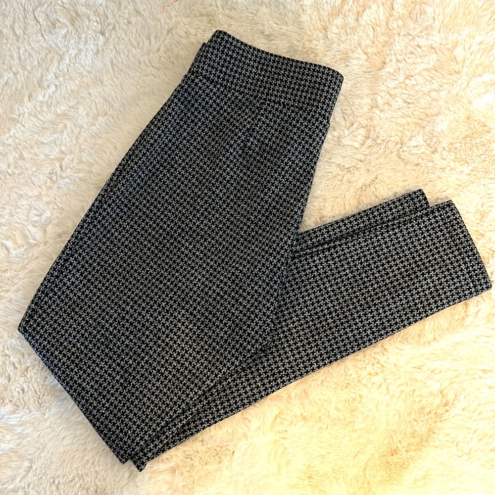 Loft Black/Gray Pants